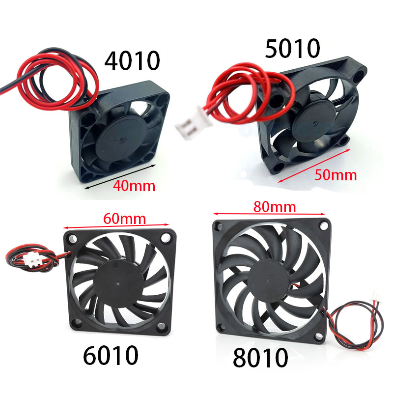 Extruder - 5V 12V 24V ventilateur de refroidissement