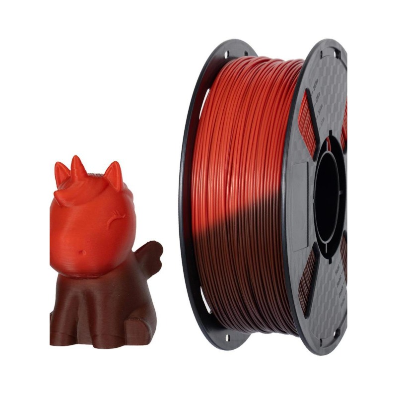 Filament 1.75 - Filament de chocolat thermochromique rouge PLA