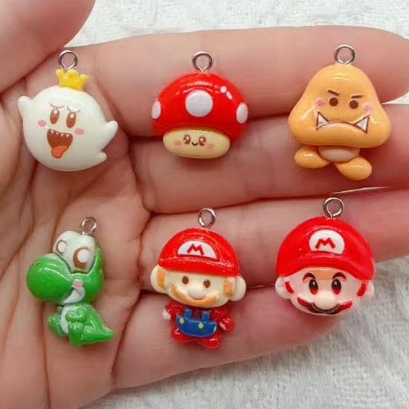 Resin - Pendentif en résine de dessin animé,