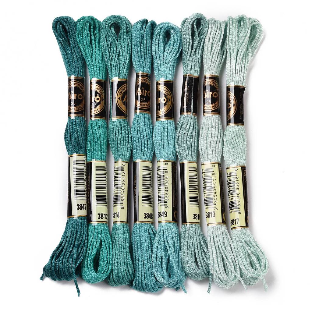 Filament 1.75 - 1 lot de 8 écheveaux de