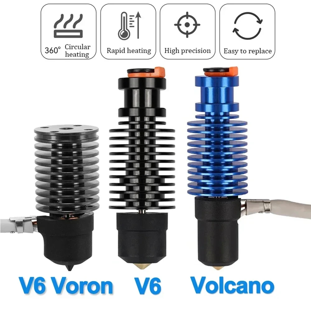 Bowden Tube - Volcan Hotend E3D V6 24V 50W