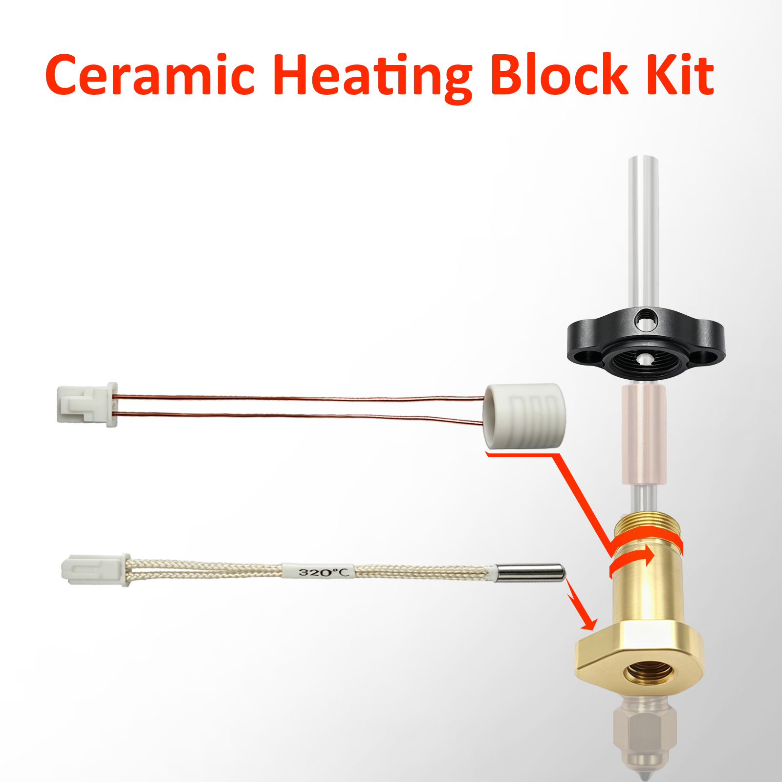 Kit de cartouche chauffante en - Hotend Assembly avis et prix