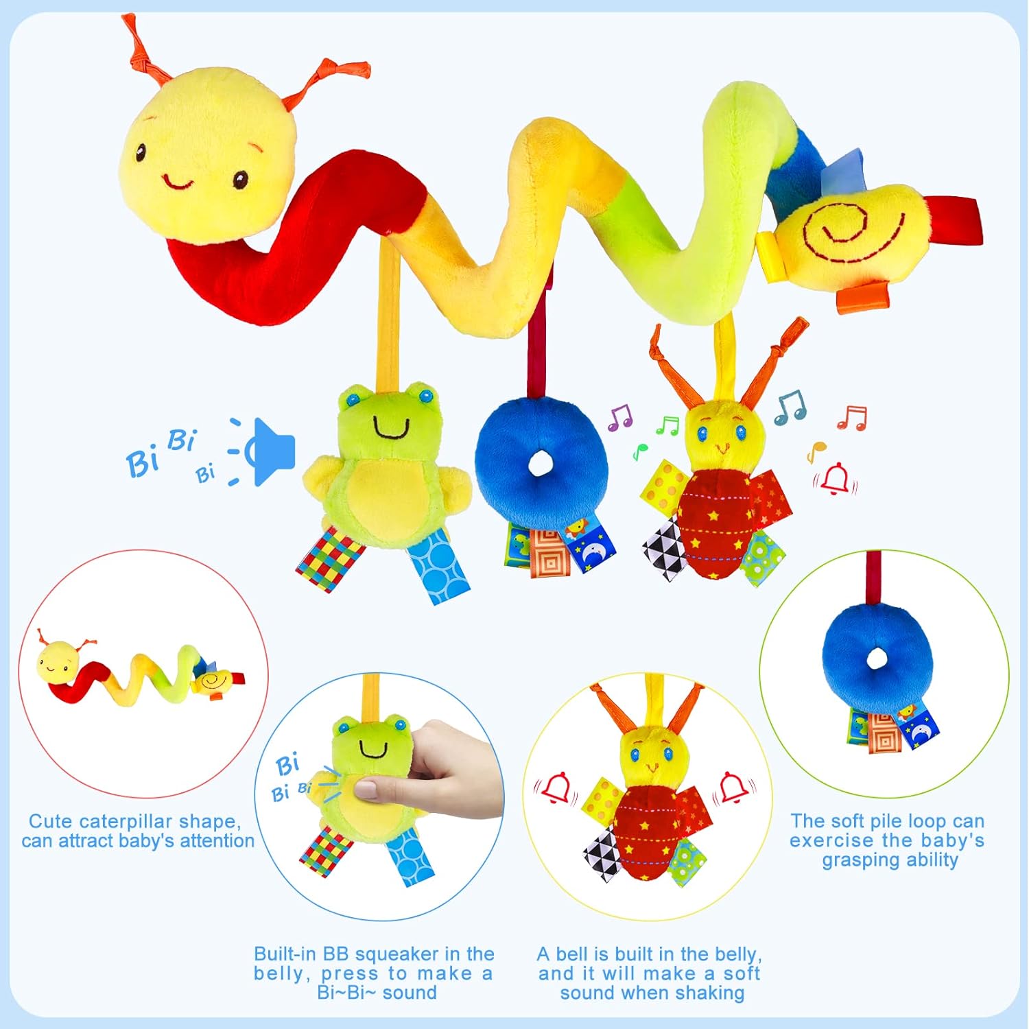 Jouets en peluche pour siège d - Carriage Bed avis et prix