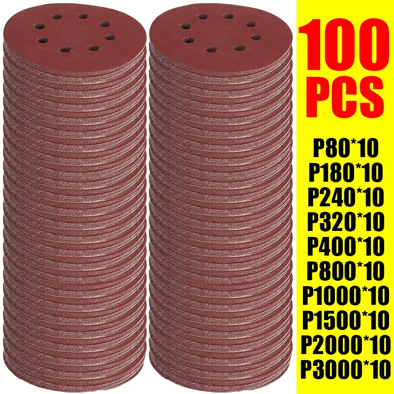 100 disques de ponçage à 8 tro - Extruder avis et prix
