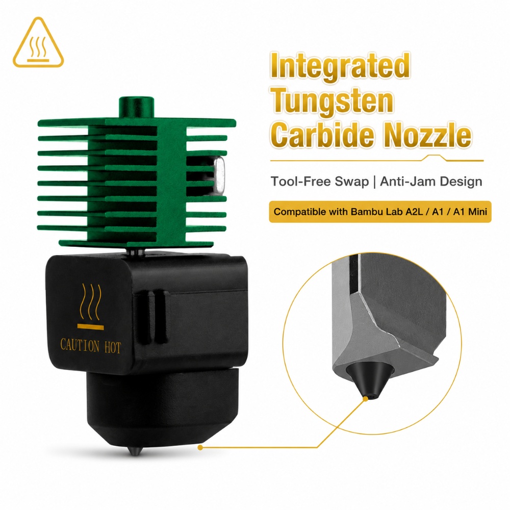 Kit de tête chaude pour Bambu  - Nozzle Tungsten avis et prix
