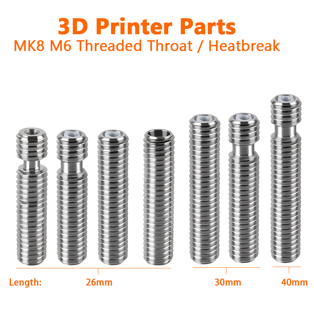 Gorge M6 26 mm 30 mm 40 mm de  - Filament 1.75 avis et prix