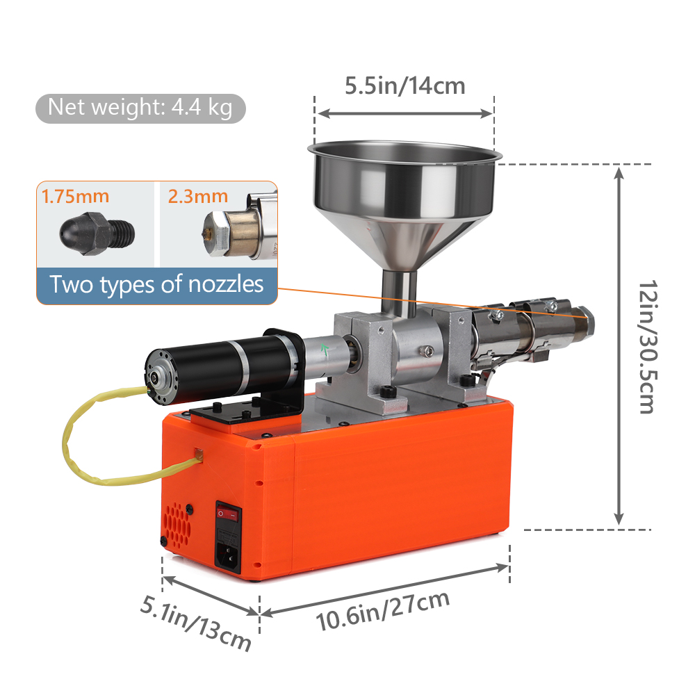 Extrudeuse de laboratoire de b - Filament 1.75 avis et prix