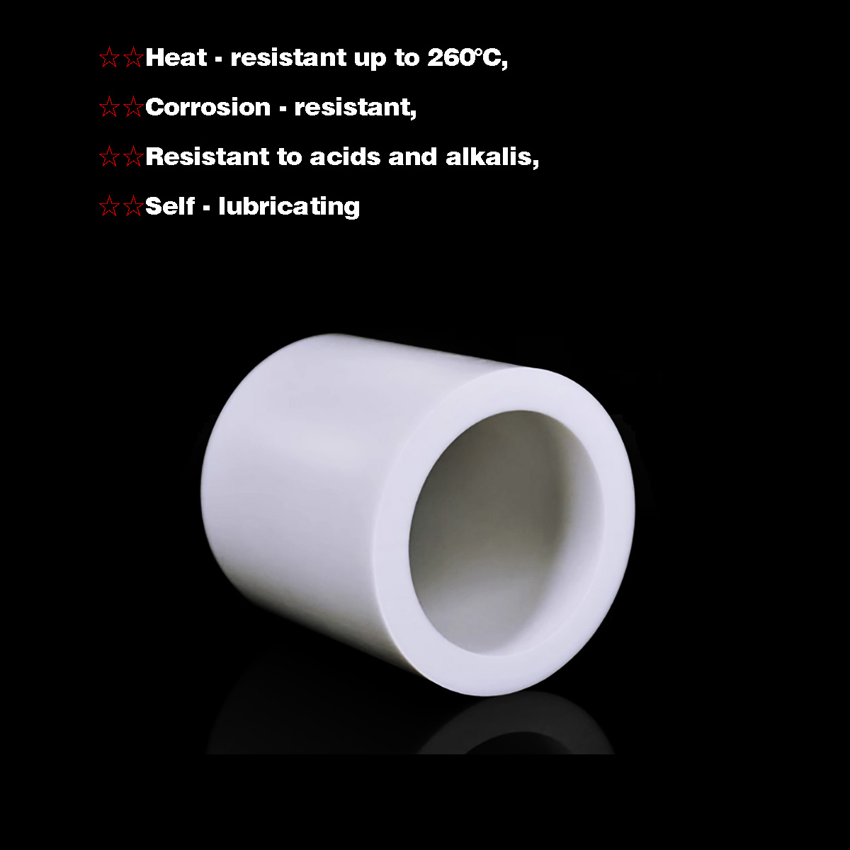 Tube en PTFE blanc ID 5-20mm,  - Ptfe Tube avis et prix