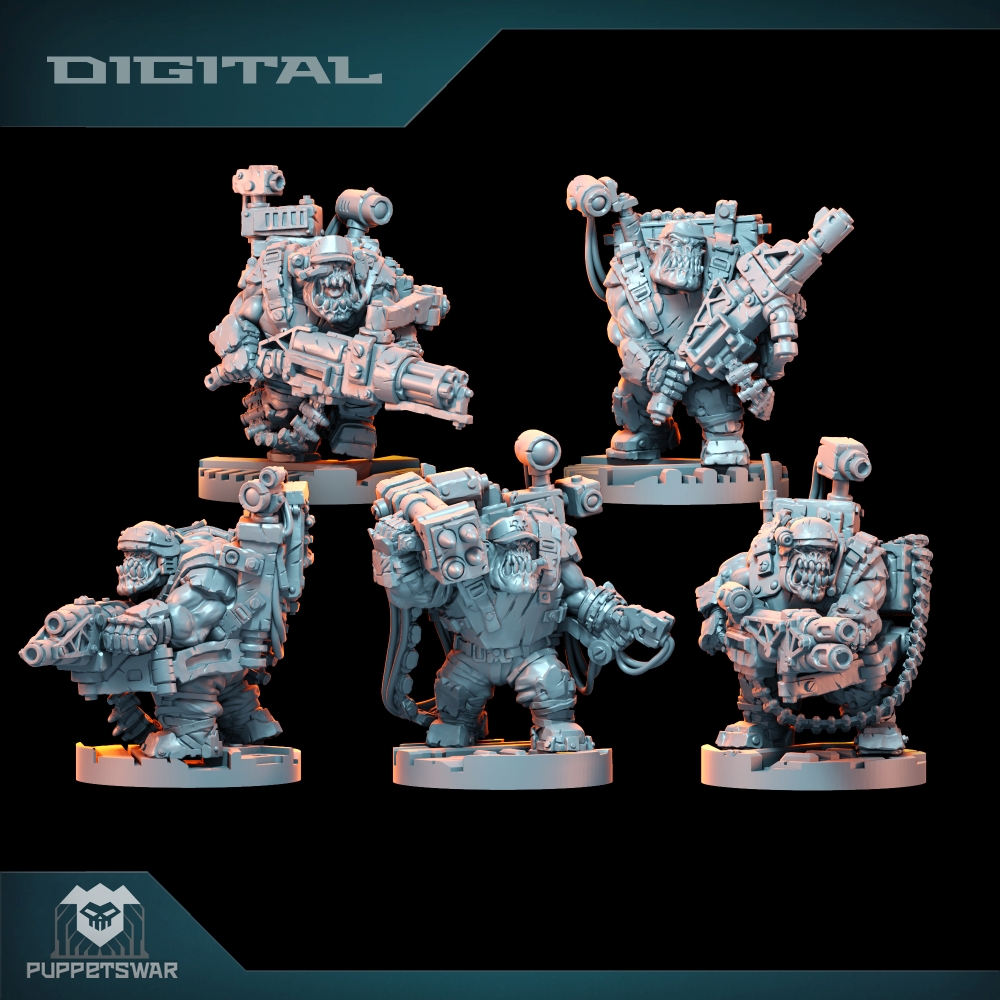 Orc Ultimate Badasses Squad, f - Resin Printer avis et prix