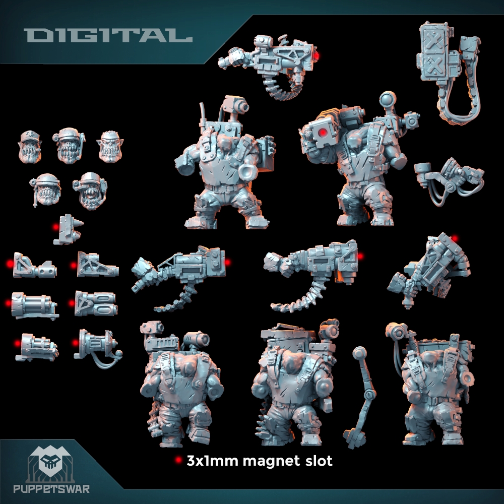 Orc Ultimate Badasses Squad, f - Resin Printer avis et prix