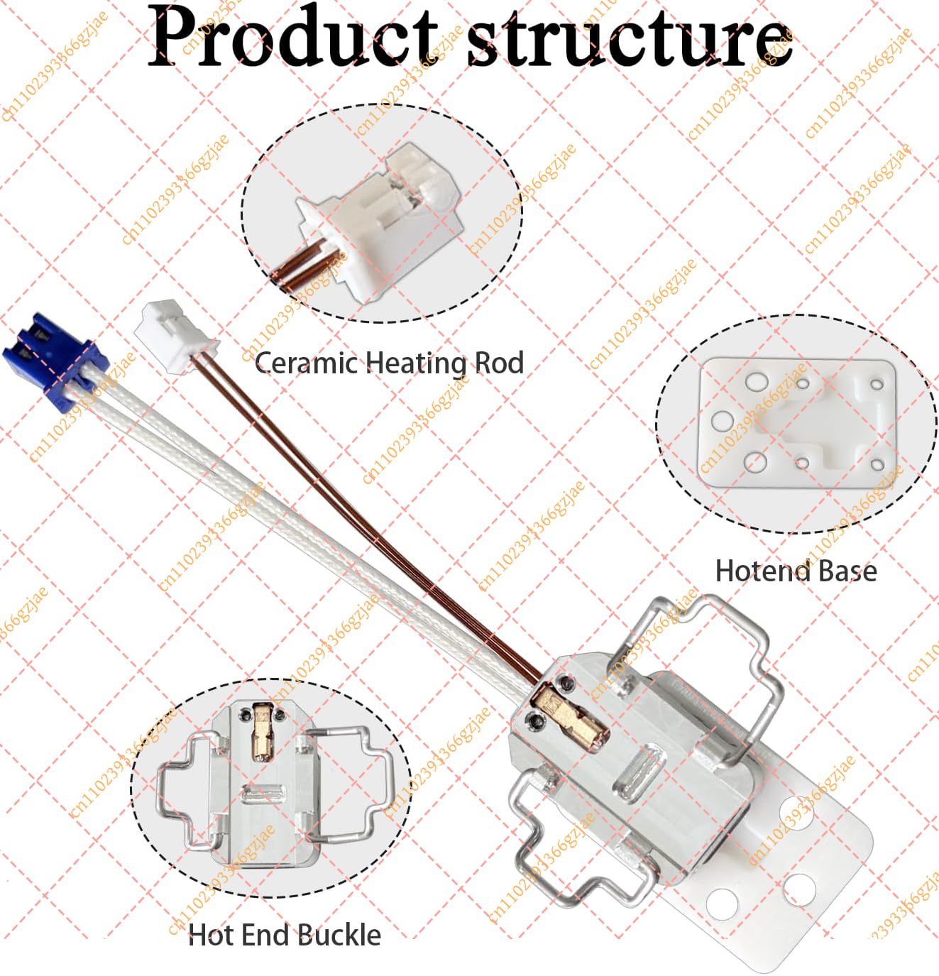 Kit d'embouts et d'assemblage  - Hotend Assembly avis et prix