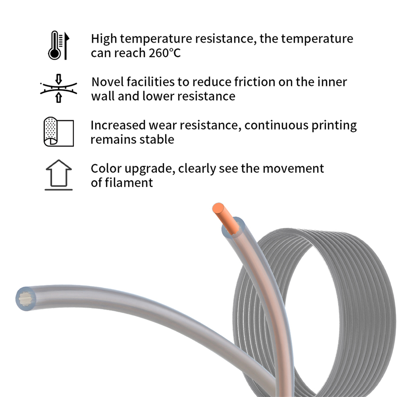 Tube PTFE en forme d'étoile à  - Bowden Tube avis et prix
