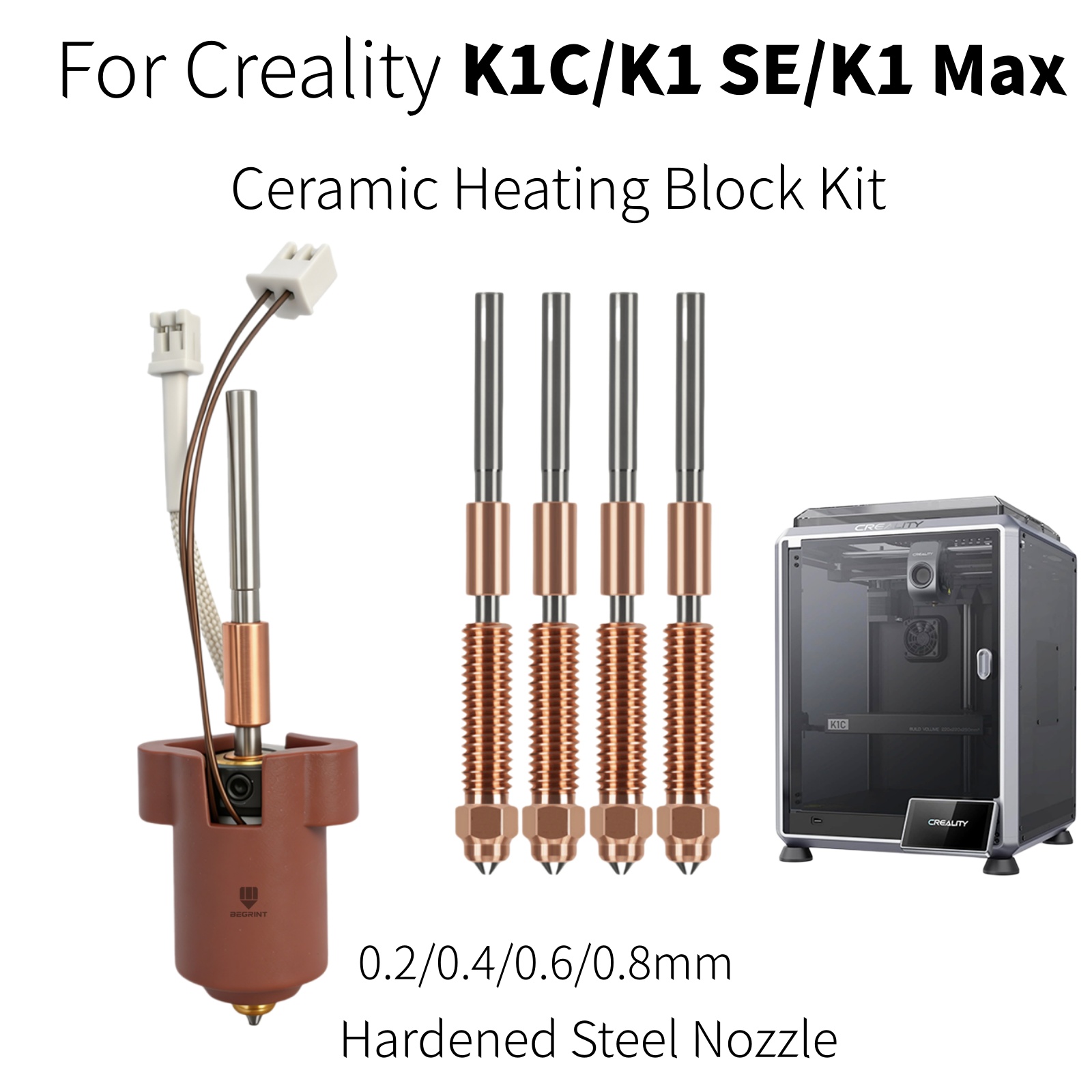 Kit Hotend pour Creality K1C K - Hotend Assembly avis et prix
